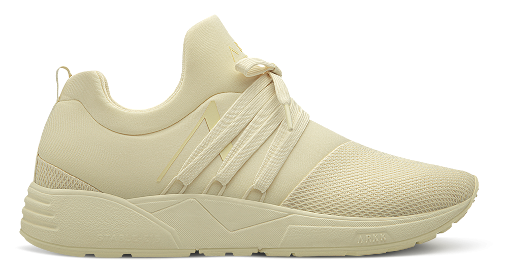 ARKK Collection Raven Mesh PET S-E15 | Triple Pastel Yellow | Men Raven